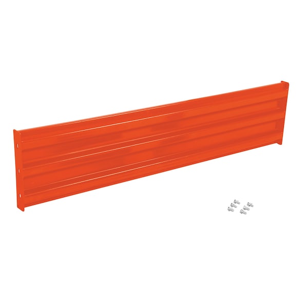 BOLT-ON STYLE GUARD RAIL 6 FT ORANGE